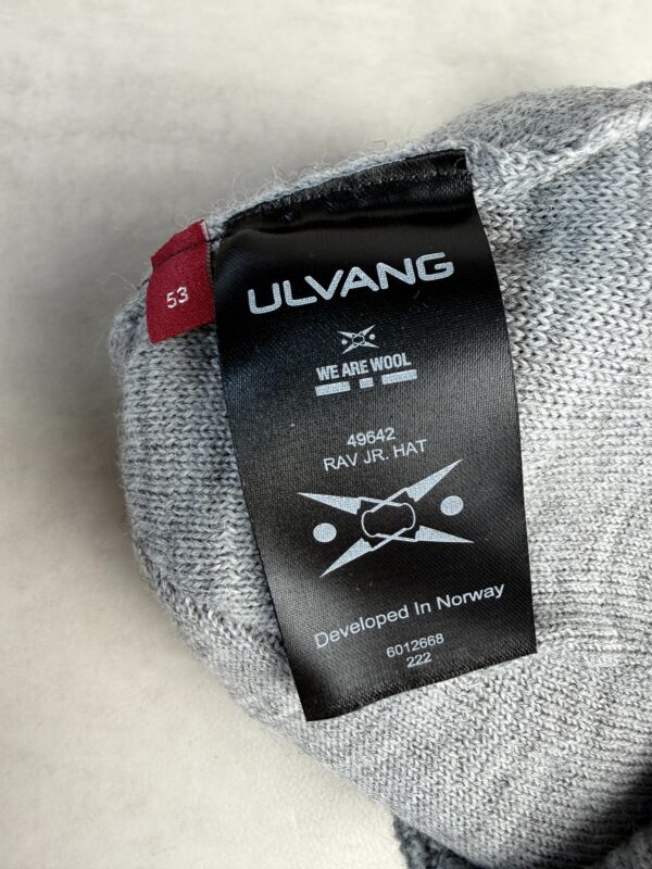 Bonnet enfant Ulvang Rav Jr Hat gris chiné taille 53 — vue 6