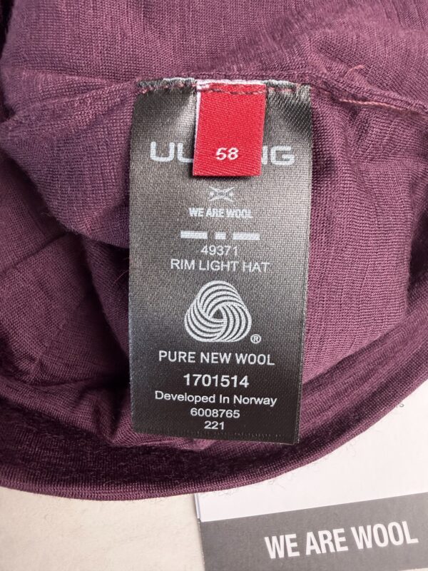 Bonnet Ulvang Rim Light Hat unisexe figue taille 58 — vue 6