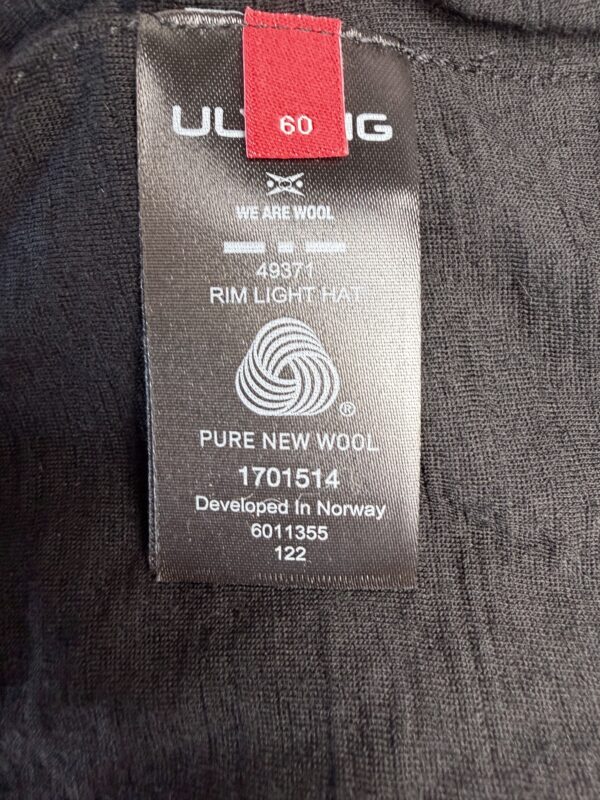 Bonnet Ulvang Rim Light Hat unisexe noir taille 60 — vue 5