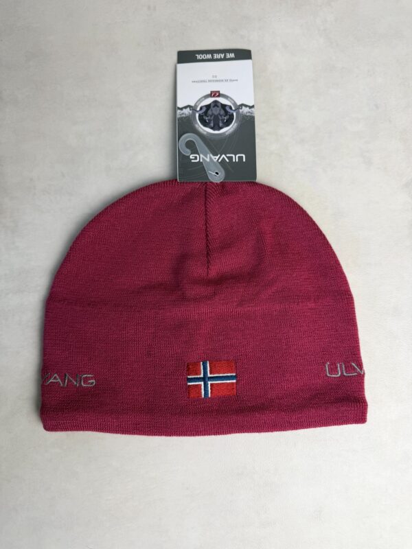 Bonnet Ulvang Lillehammer Hat unisexe bordeaux taille 58 (M) — vue 2