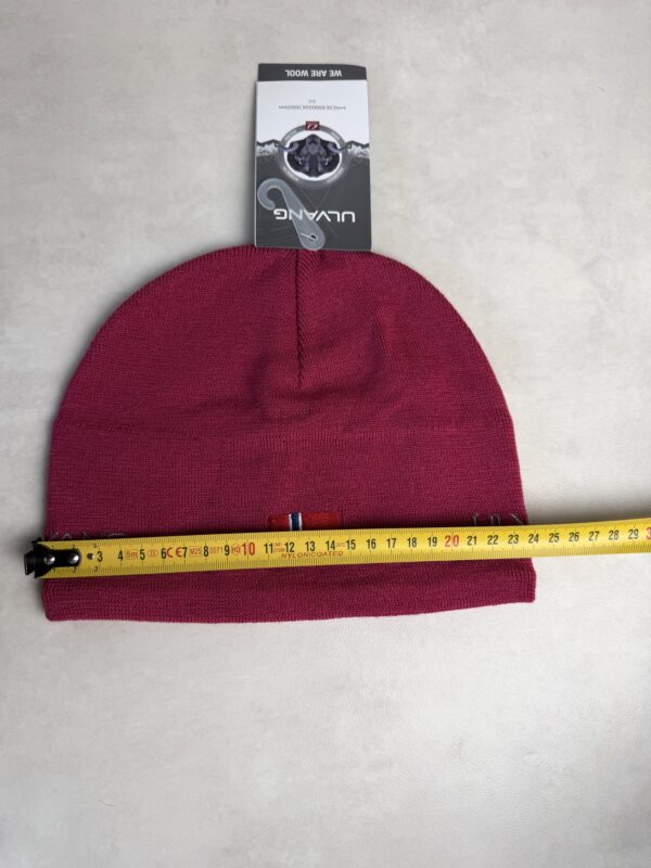 Bonnet Ulvang Lillehammer Hat unisexe bordeaux taille 58 (M) — vue 3