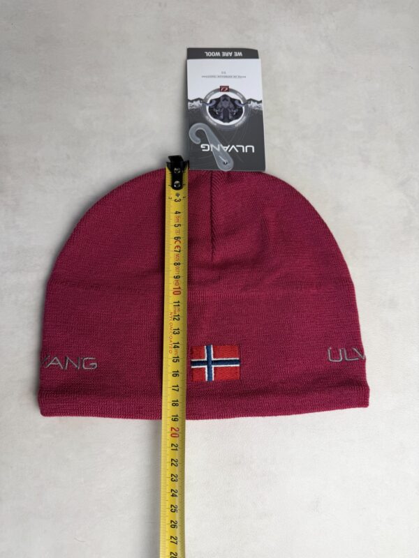 Bonnet Ulvang Lillehammer Hat unisexe bordeaux taille 58 (M) — vue 4