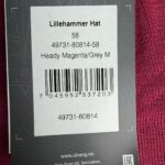 Bonnet Ulvang Lillehammer Hat unisexe bordeaux taille 58 (M) — vue 5