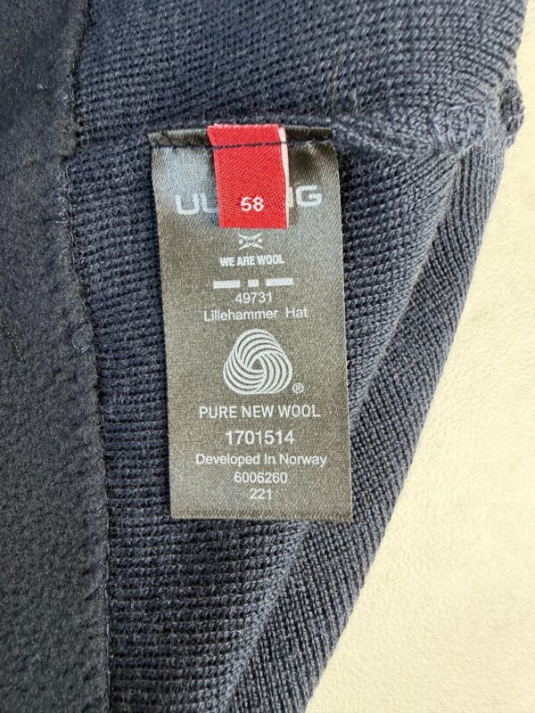 Bonnet Ulvang Lillehammer Hat unisexe bleu marine taille 58 — vue 6