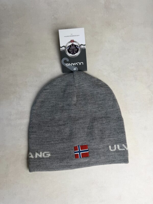 Bonnet Ulvang Lillehammer Hat unisexe gris chiné taille 56 — vue 2