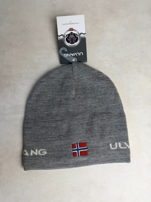 Bonnet Ulvang Lillehammer Hat unisexe gris chiné taille 56 — vue 3