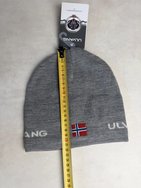 Bonnet Ulvang Lillehammer Hat unisexe gris chiné taille 56 — vue 5