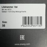 Bonnet Ulvang Lillehammer Hat unisexe gris chiné taille 56 — vue 6