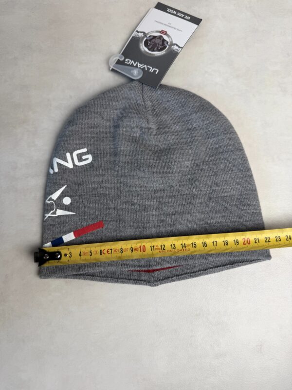 Bonnet Ulvang Holmenkollen Hat unisexe gris chiné taille 56 — vue 3