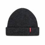 Bonnet en maille Ulvang Rav unisexe gris anthracite chiné taille 60