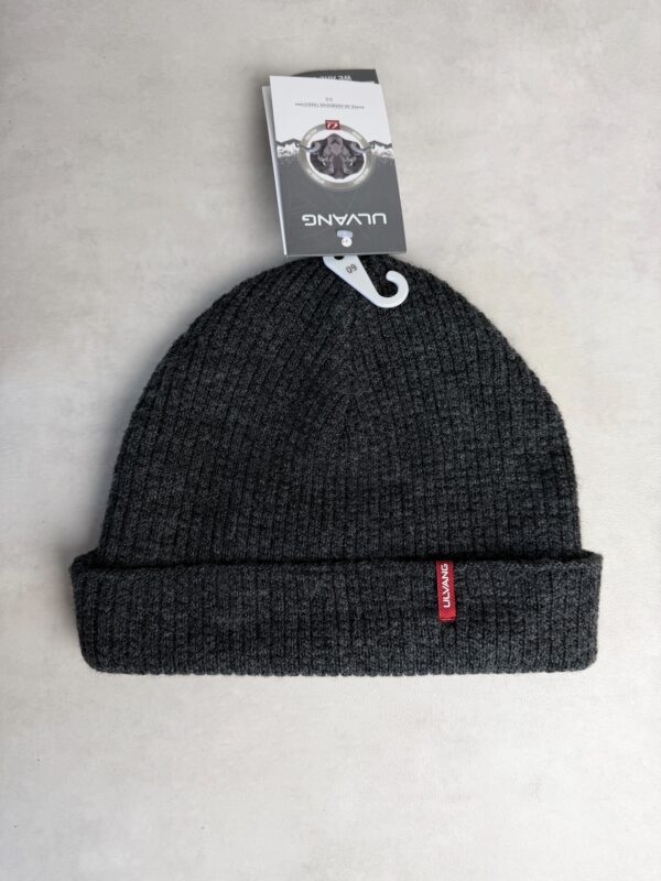 Bonnet en maille Ulvang Rav unisexe gris anthracite chiné taille 60 — vue 2