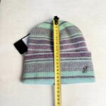 Bonnet côtelé à revers Atrics WH-833 unisexe gris taille 56-59 — vue 6