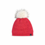Bonnet à pompon enfant Dare 2b In The Know Beanie rose vif taille 11-13 ans (EU 152-164)