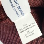 Bonnet en maille Blanc Bonnet bordeaux — vue 5