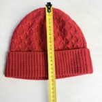 Bonnet en maille Blanc Bonnet rouge — vue 4