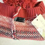Bonnet à pompon Life is Beautiful femme bordeaux taille TU — vue 6