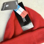 Bonnet polaire Blanc Bonnet unisexe rouge — vue 3