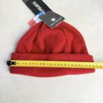 Bonnet polaire Blanc Bonnet unisexe rouge — vue 5