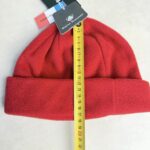 Bonnet polaire Blanc Bonnet unisexe rouge — vue 6