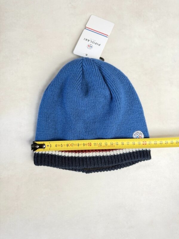 Bonnet Pipolaki Grenoble bleu — vue 3