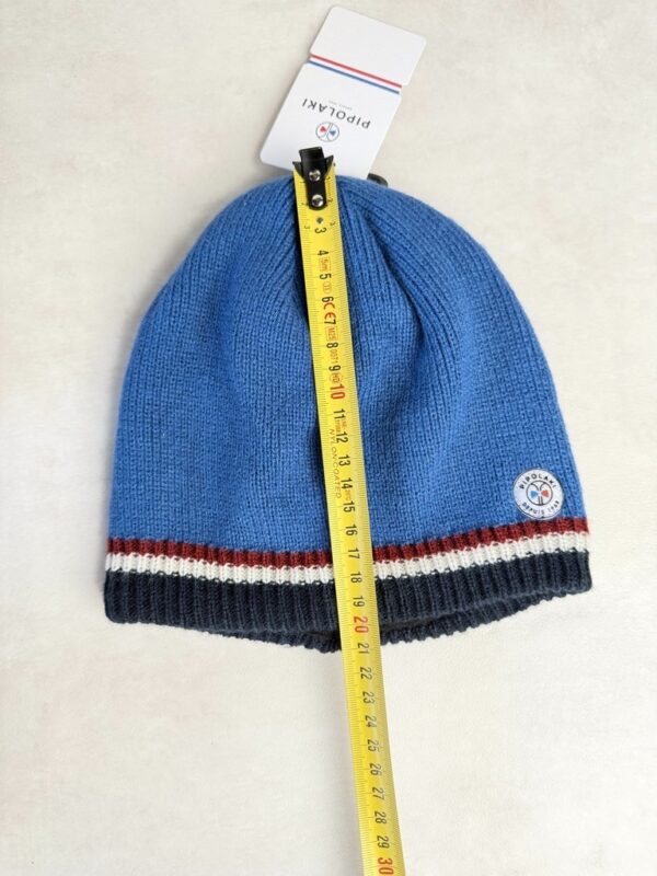 Bonnet Pipolaki Grenoble bleu — vue 4