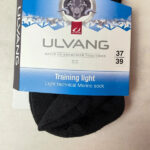 Paire de chaussettes techniques Ulvang Training Light unisexe noir taille 37-39 — vue 5