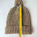 Bonnet à pompon Bickley + Mitchell unisexe beige chiné taille TU — vue 6