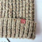 Bonnet à pompon Bickley + Mitchell unisexe beige chiné taille TU — vue 7