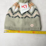 Bonnet à pompon Kari Traa Sunday Beanie femme vert sauge taille TU — vue 2