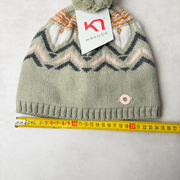 Bonnet à pompon Kari Traa Sunday Beanie femme vert sauge taille TU — vue 2