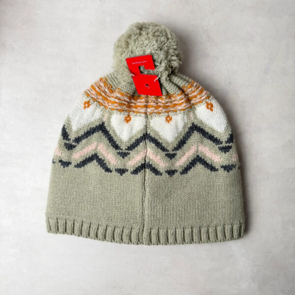 Bonnet à pompon Kari Traa Sunday Beanie femme vert sauge taille TU — vue 5