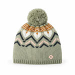 Bonnet à pompon Kari Traa Sunday Beanie femme vert sauge taille TU