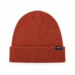 Bonnet en maille Barts unisexe rouille taille TU