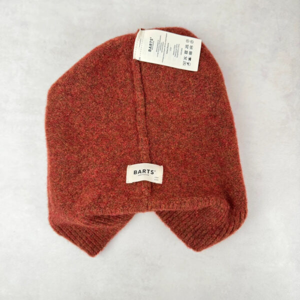 Bonnet en maille Barts unisexe rouille taille TU — vue 9