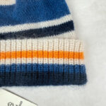 Bonnet BECK SÖNDERGAARD Olivia Beanie femme bleu marine taille TU — vue 4