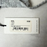 Bonnet bébé à pompon Aymara SOL gris taille XXS — vue 3