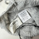 Bonnet bébé à pompon Aymara SOL gris taille XXS — vue 5