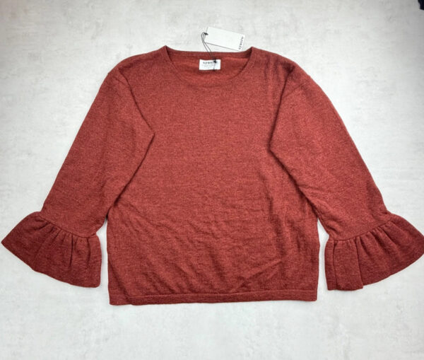 Pull à manches longues Aymara Rita femme bordeaux taille 38 (S) — vue 3