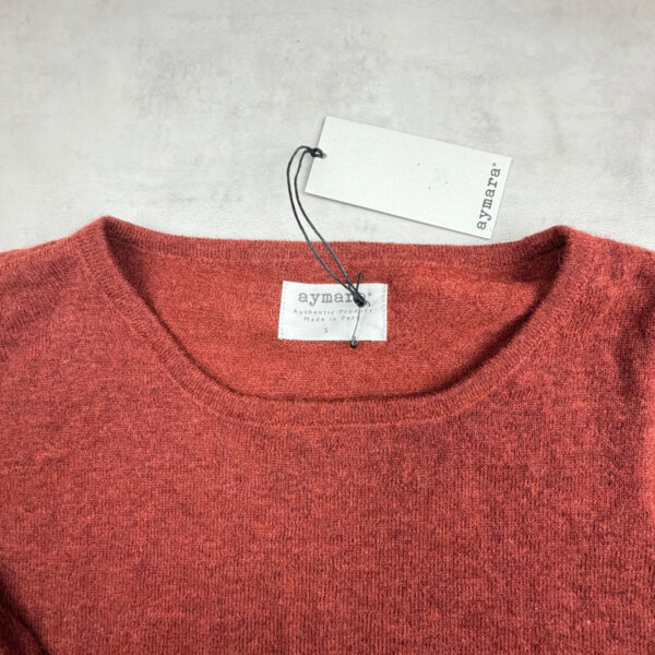 Pull à manches longues Aymara Rita femme bordeaux taille 38 (S) — vue 6