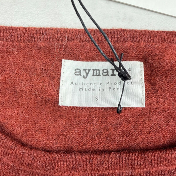 Pull à manches longues Aymara Rita femme bordeaux taille 38 (S) — vue 7