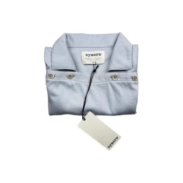 Haut à manches longues enfant Aymara bleu ciel taille 4 ans