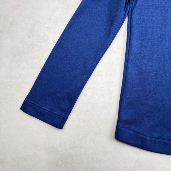 Haut à manches longues enfant Aymara bleu roi taille 4 ans — vue 6