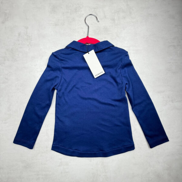 Haut à manches longues enfant Aymara bleu roi taille 4 ans — vue 7