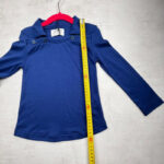 Haut à manches longues enfant Aymara bleu roi taille 4 ans — vue 10