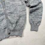 Gilet enfant Aymara Lilla unisexe gris chiné métallisé taille 4 ans — vue 4