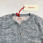 Gilet enfant Aymara Lilla unisexe gris chiné métallisé taille 4 ans — vue 5