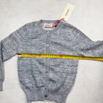 Gilet enfant Aymara Lilla unisexe gris chiné métallisé taille 4 ans — vue 8