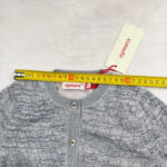 Gilet enfant Aymara Lilla unisexe gris chiné métallisé taille 4 ans — vue 12
