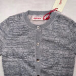 Gilet enfant Aymara Lilla unisexe gris chiné métallisé taille 4 ans — vue 14