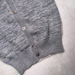 Gilet enfant Aymara Lilla unisexe gris chiné métallisé taille 4 ans — vue 16